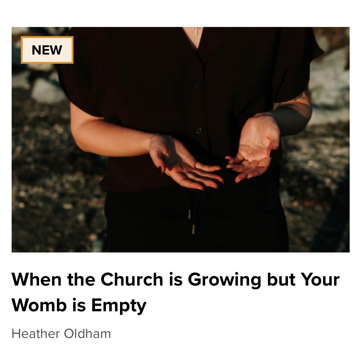 NewChurches's tweet image. “This is the tension I lived in. And it’s one so many women live in quietly—especially pastor’s wives.
I was grateful. But I was also devastated. And no one really talked about how those two can coexist.”
Full article here 👇
newchurches.com/article/when-t…