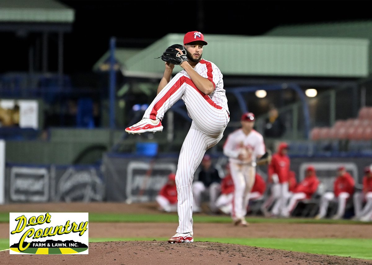 ReadingFightins's tweet image. 2024 Fightin Phil Max Lazar earned his first major league win last night with the Philadelphia Phillies!
#FightinToTheBigLeagues | Deer Country Farm and Lawn, Inc.