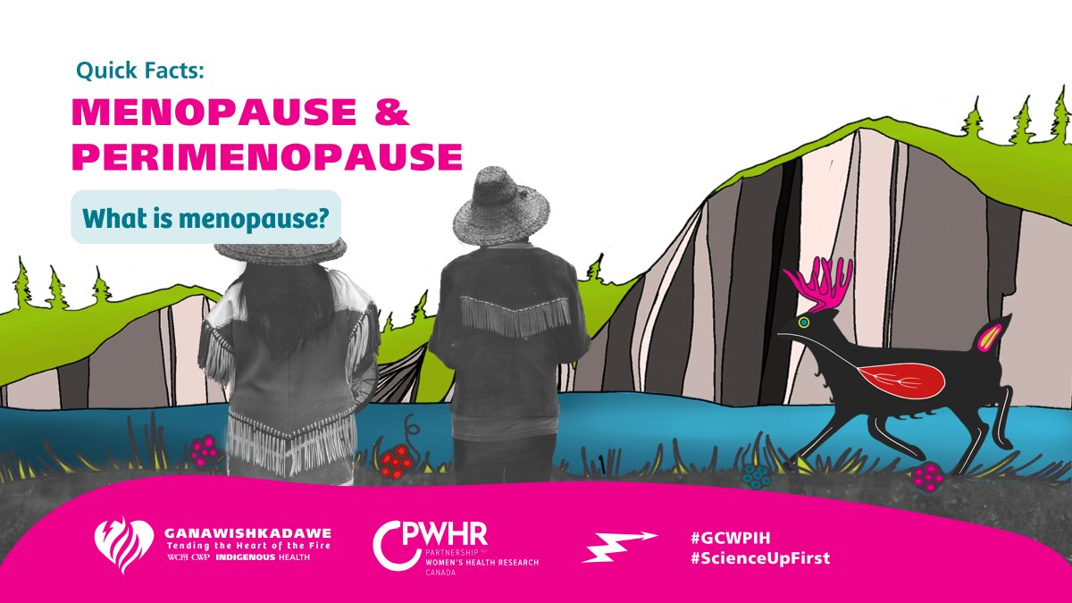 The Centre For Wise Practices ⬌ Indigenous Health (@wchindigenous) on Twitter photo In Indigenous communities, menopause marks the transition from childbearing years to a new honoured stage of life.
Explore our <a href="/ScienceUpFirst/">ScienceUpFirst | LaScienced'Abord</a> x #GCWPIH resource library to learn:
❓What is #perimenopause
❓What is #menopause
❓What are the symptoms
🔗 loom.ly/0MDNIug In Indigenous communities, menopause marks the transition from childbearing years to a new honoured stage of life.
Explore our <a href="/ScienceUpFirst/">ScienceUpFirst | LaScienced'Abord</a> x #GCWPIH resource library to learn:
❓What is #perimenopause
❓What is #menopause
❓What are the symptoms
🔗 loom.ly/0MDNIug