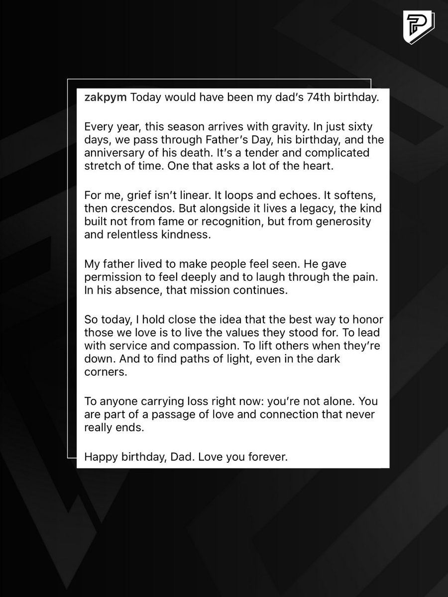 pubity's tweet image. Robin Williams‘ son, Zak paid tribute to him.
“My father lived to make people feel seen.”