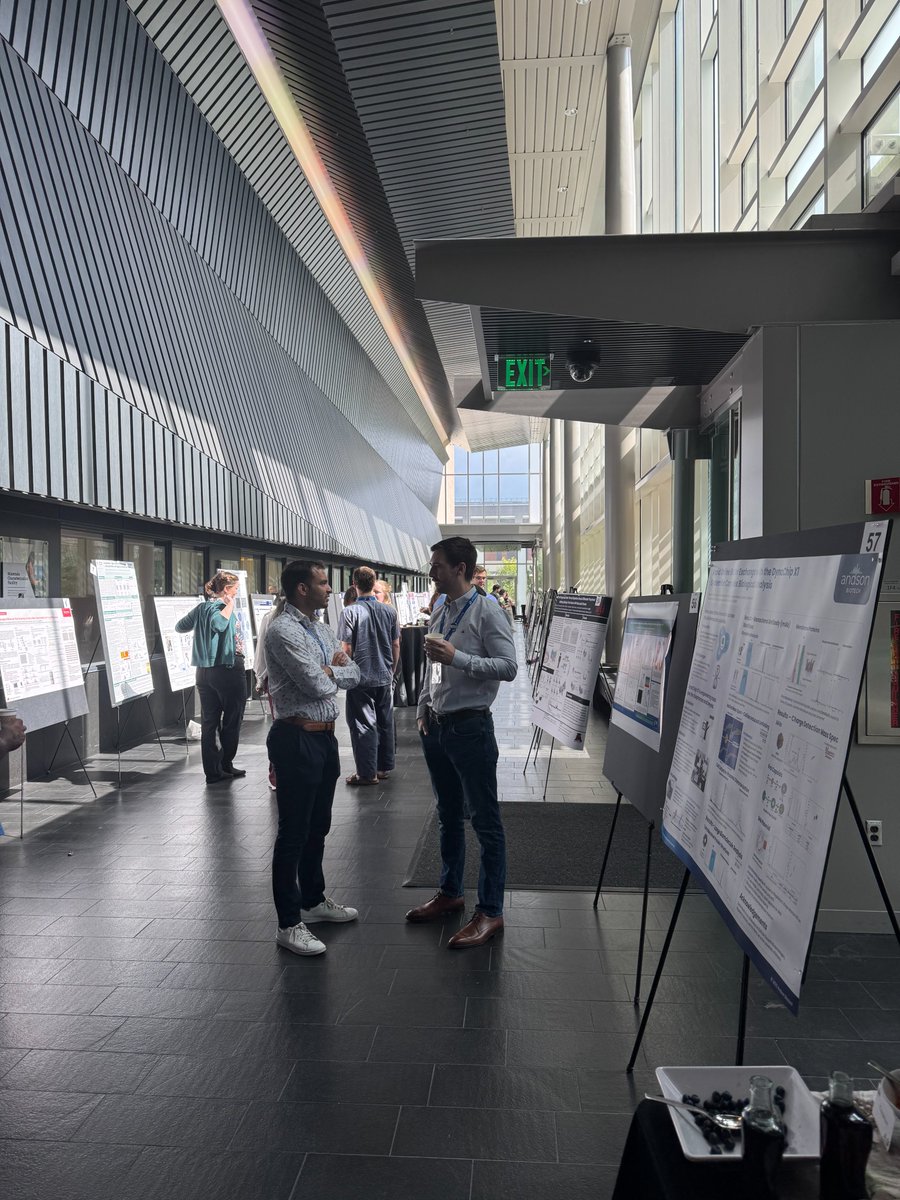 ibbgatech's tweet image. Highlights from day two of the Advancing Mass Spectrometry for Biophysics and Structural Biology (AMS) conference at Marcus Center yesterday! 🔬 We heard fascinating presentations from experts on a range of topics, along with a poster session and times to mingle and network.