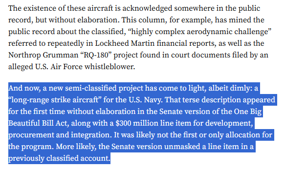 W_ChiefGunner's tweet photo. Classified U.S. Navy Strike Aircraft Project
https://t.co/CfQjNlX5a2 https://t.co/VcQn5UNZ4S