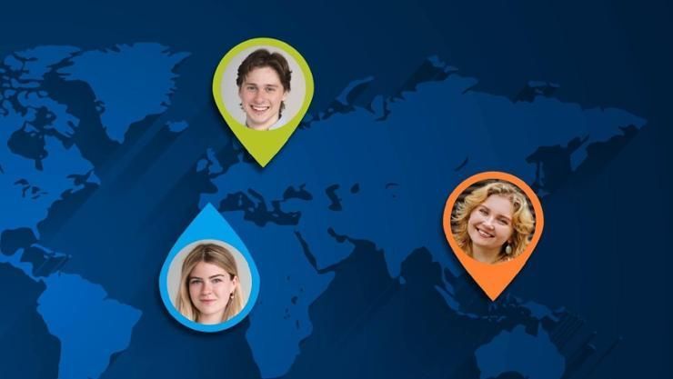 HamiltonCollege's tweet image. Congratulations to Julia Smith '25, Christina Stoll '25, and Owen Dzierzgowski ’25, recipients of Fulbright English Teaching Assistantships! This trio will share their talents and represent Hamilton in Spain, Indonesia, and Poland. buff.ly/Sc2jvto #KnowThyself
