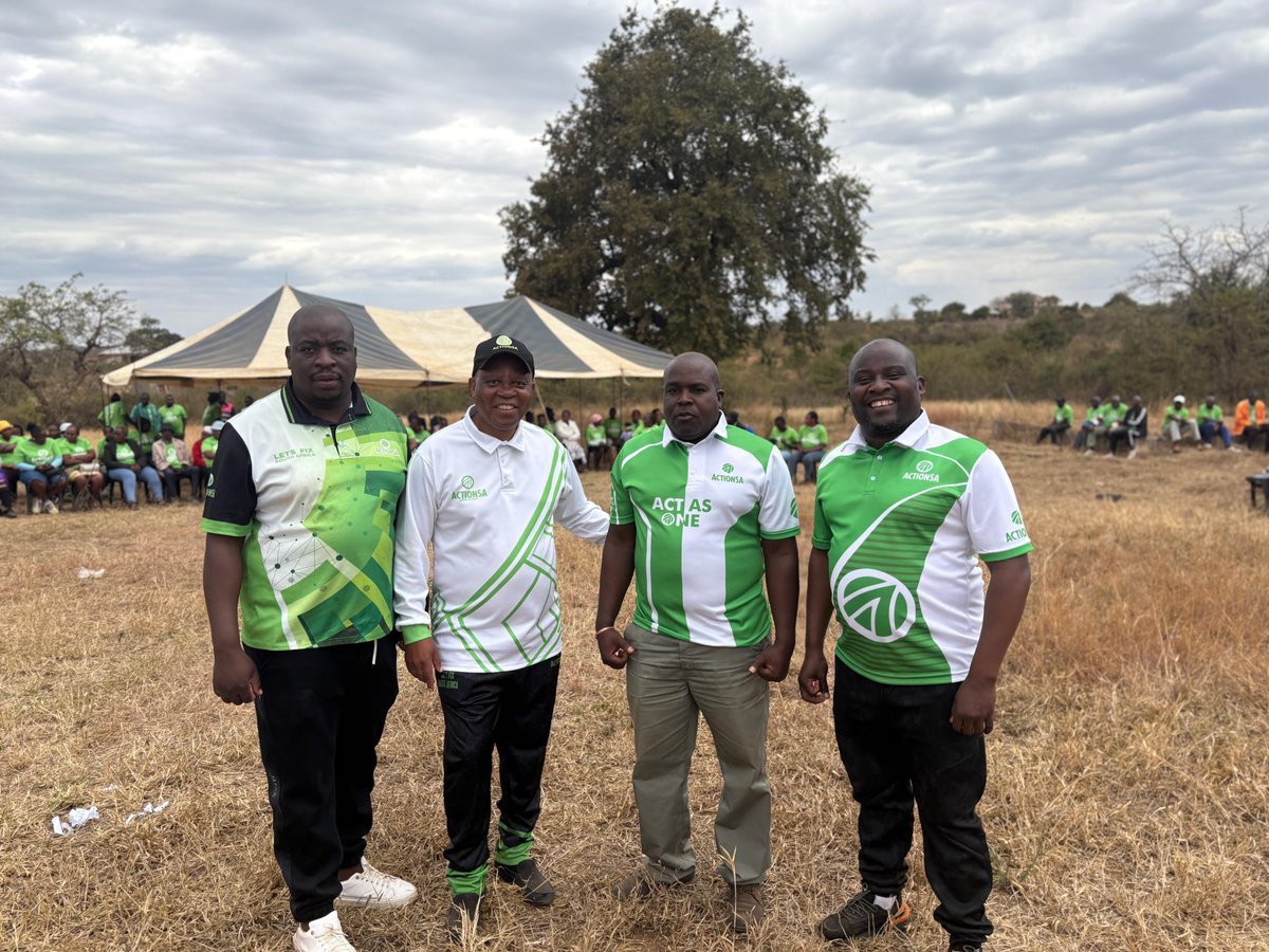 Action4SA's tweet image. 🎉 Meet our new Campaign Manager for the Collins Chabane Local Municipality in Limpopo, Cllr Phillip Munyai.
He previously served as an ANC Councillor in the municipality from 2011 to 2016, and has been serving as an independent Councillor since 2021.
He has now joined…