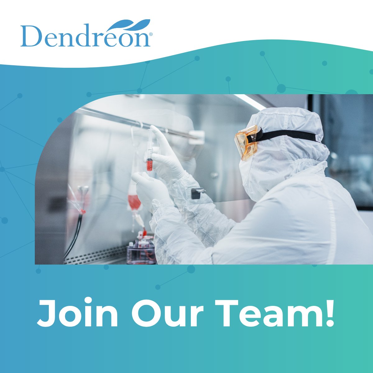 At Dendreon, we’re looking for dedicated individuals to join our team and contribute to advancing cellular therapies that can make a real difference in the lives of patients.

Explore our career opportunities today. 🔗 brnw.ch/21wUkLs

#Hiring #JoinOurTeam