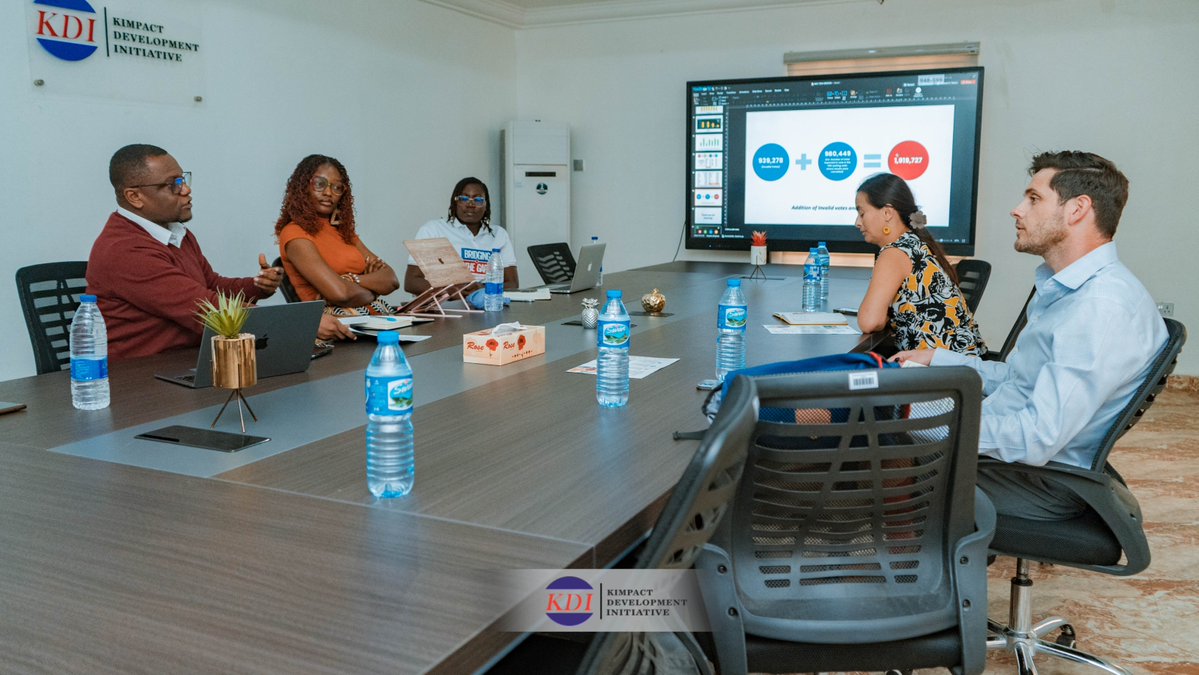 KDI_ng's tweet image. @KDI_ng had the pleasure of hosting Fabiola Cordova Senior Director of Programs and Thematic Initiatives, and Christopher O’Connor Senior Manager of @NEDemocracy at our office.
The visit created space for an insightful exchange on KDI’s electoral reform innovation &…