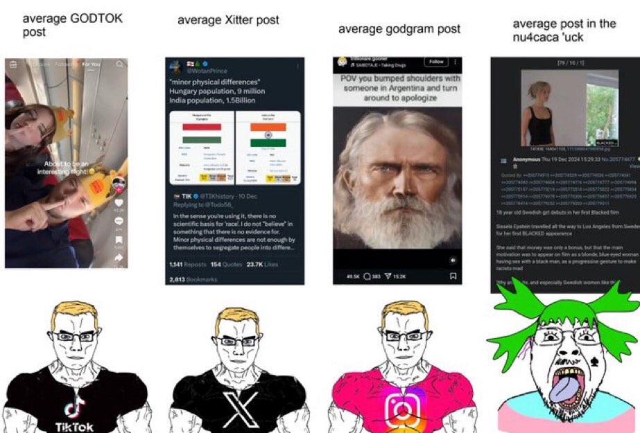 chud_posting's tweet image. 4cuck is seething
