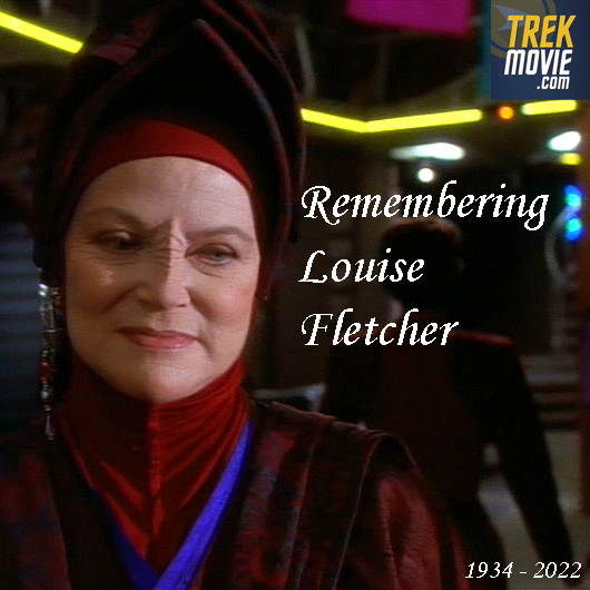 TrekMovie's tweet image. On her birthday, we celebrate Oscar winner Louise Fletcher—Vedek (then Kai) Winn Adami on #StarTrekDS9. She said her time on the show gave her one of the best memories of her working life.
#StarTrek