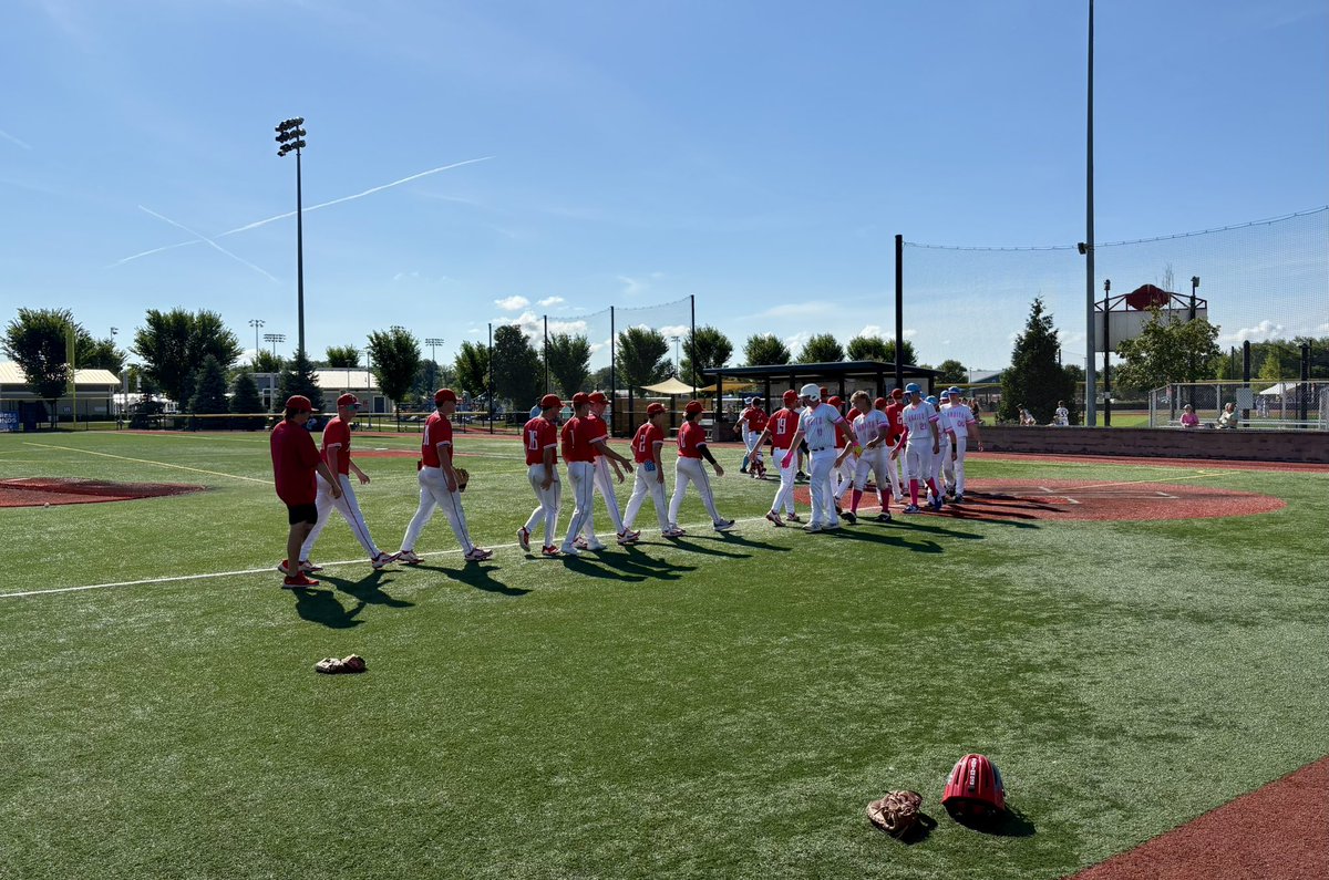 The Summer Knights with a 7-2 victory over the Northwest Bandits. Caden McGrath’26 with a strong effort on the mound and Heath Thomas ‘26 with his 3rd 💣 of the summer.  

#LetsGetBetter