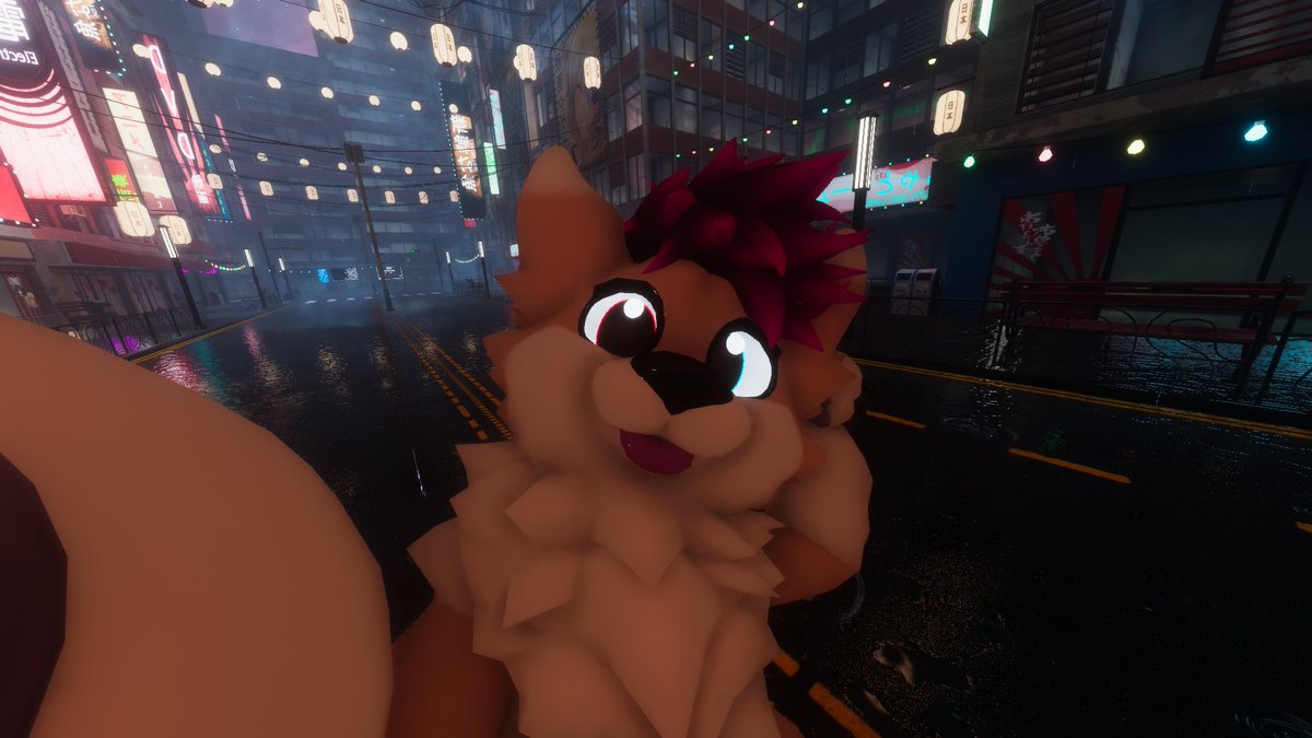 FurVival's tweet photo. Ended the walk under the rain, streets glowing with reflections… 🌧️✨
Then wandered into the narrow alleys, where the real gems hide: tiny restaurants, secret bars… the quiet side of Japan, far from the big boulevards. 🍜🍶🗾
#VRtrip https://t.co/D1FoeBR5De
