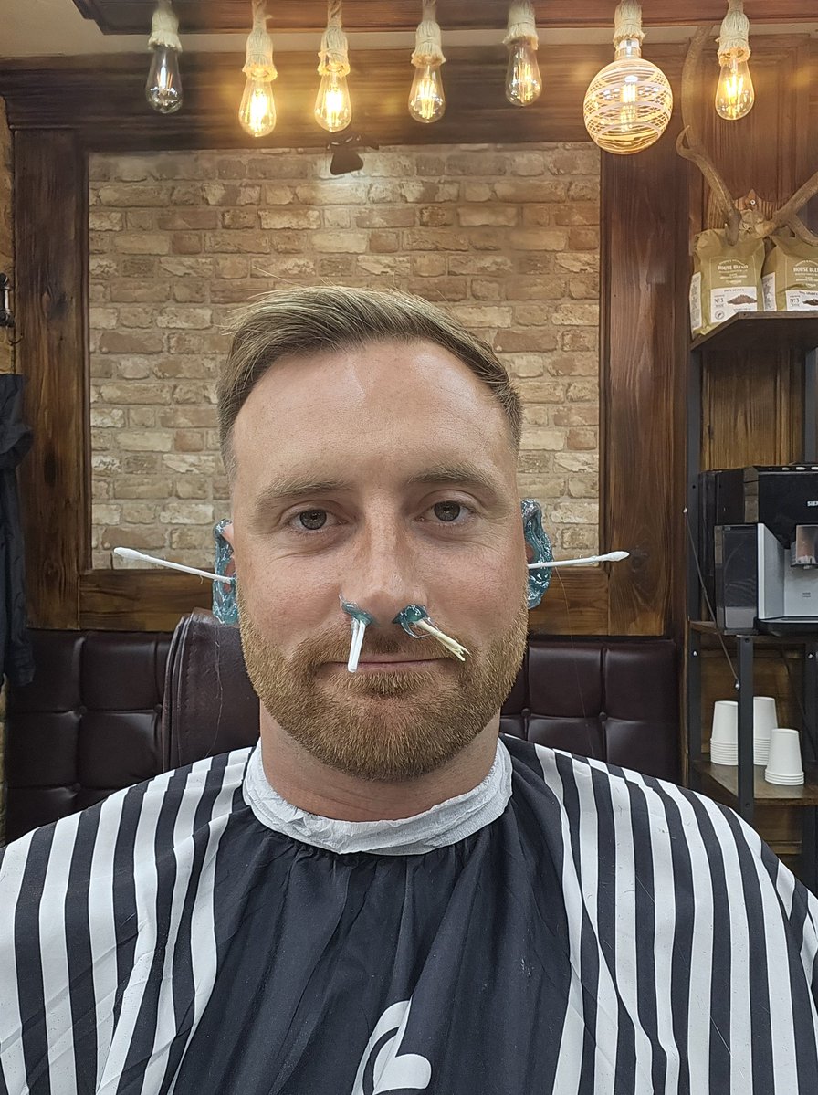 tobytarrant's tweet image. If you had 33 in the &quot;what age will Toby start needing to get his nose and ears waxed when he goes to the barbers&quot; sweepstake... congratulations you won.

I was way off, I had 62.