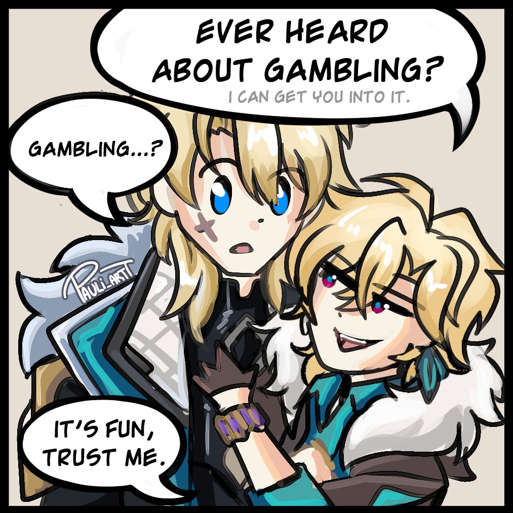 I had a stupid idea I'm sorry
#Varka #Aventurine #Genshin