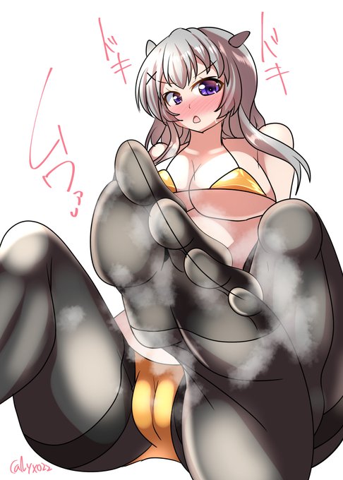 「足裏…?どうかしらね…ちょっと蒸れてるかも…///」     
ムレムレ黒タイツいいニオi…フレイちゃん(ˇωˇ)       
進水日おめでとう!(連続1963日目 
#艦これ版真剣お絵描き60分一本勝負_20250722
#艦これ版深夜の真剣お絵描き60分一本勝負 
#10000日チャレンジ #めび環んどろ 
#伊201進水日 