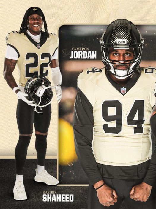 MySportsUpdate's tweet image. The #Saints have unveiled a new gold alternate uniform for the 2025 NFL season.