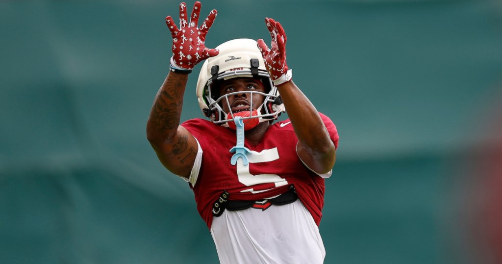 blakebyler45's tweet image. Fall camp is almost here, so we're going to take one last look at Alabama's roster and rank the team's position groups.
Today's we're ranking the position groups on the offensive side of the ball:
on3.com/teams/alabama-… (On3+)