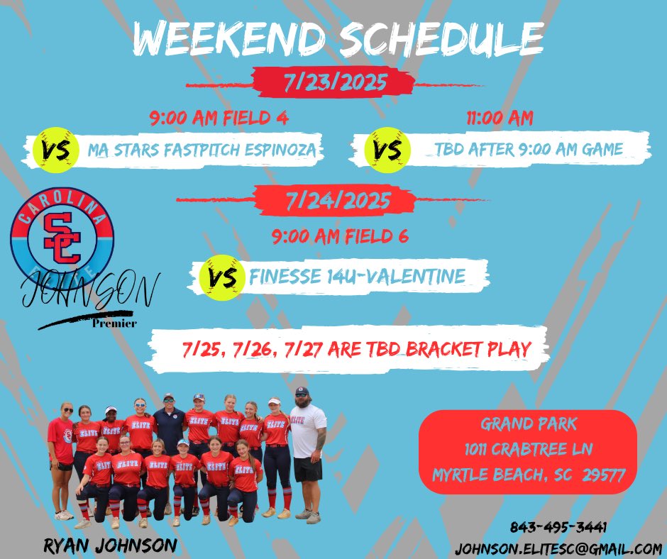 Carolina Elite Johnson/Drotar tweet media