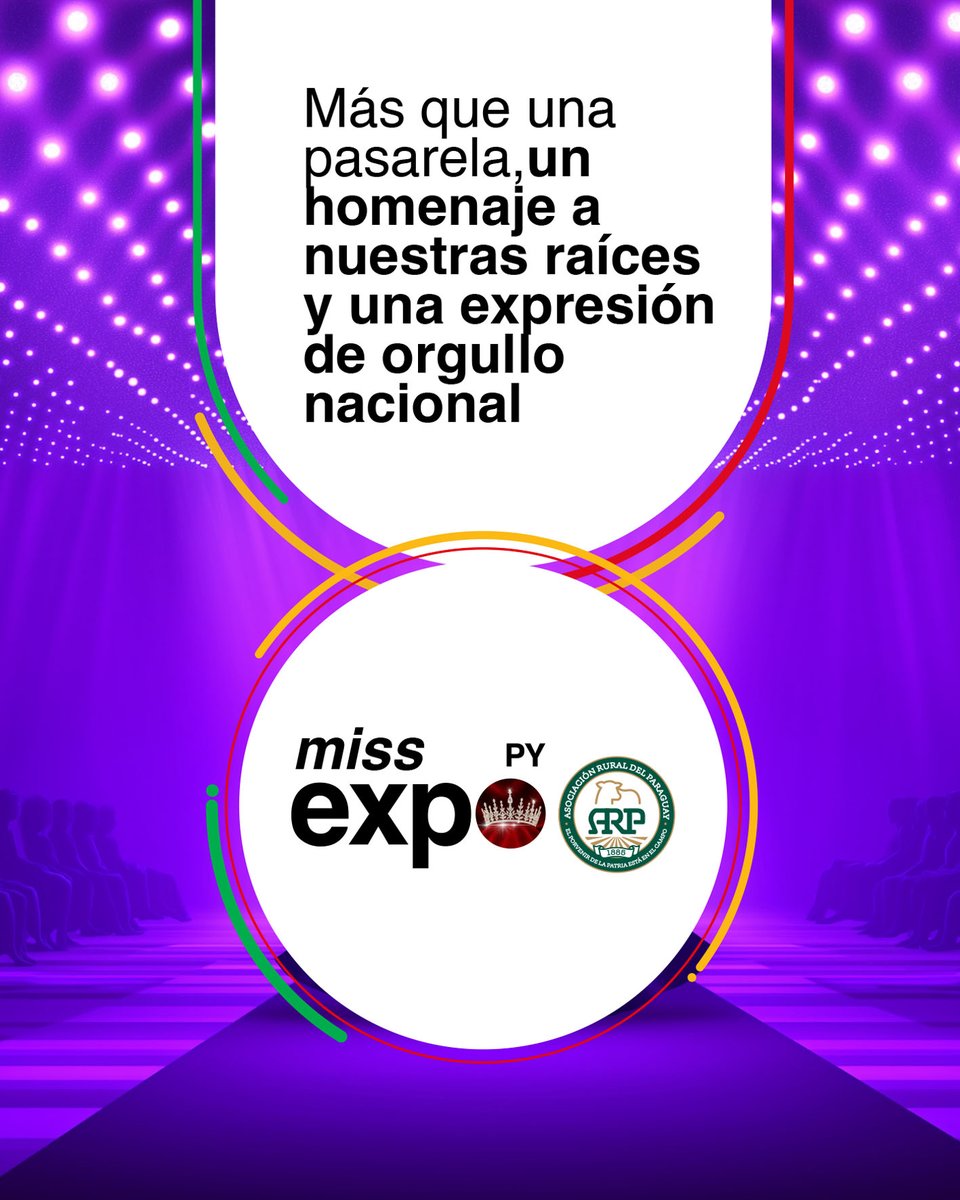 expo_py's tweet image. 💫 Miss Expo Paraguay no es solo una corona.
El 25 de julio viví una gala que celebra nuestras raíces con elegancia y orgullo.
📍 Centro de Convenciones – Expo Paraguay
#MissExpoParaguay2025 #ExpoParaguayARP2025 #LoQueMueveElPaís