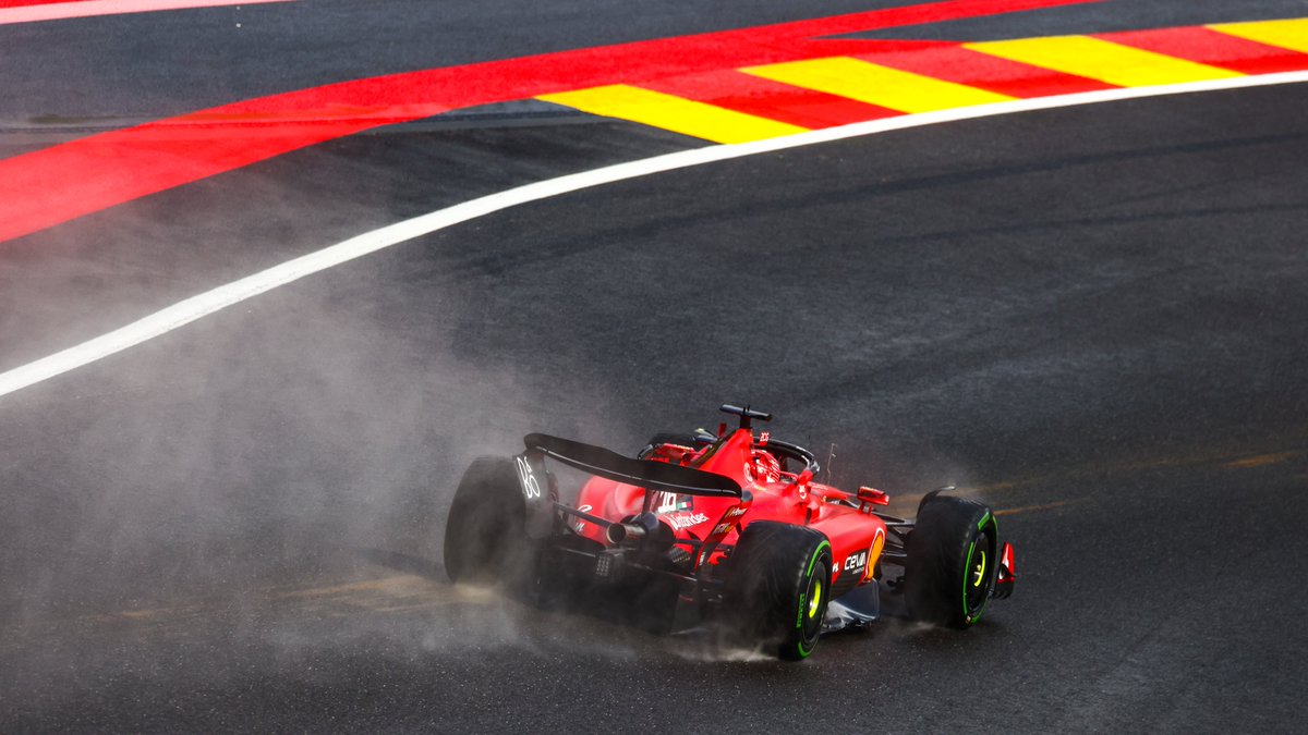 F1's tweet image. Only two of our current drivers have started from pole position multiple times at Spa... 👀
Those are Lewis Hamilton and Charles Leclerc 🤩👀
#F1 #BelgianGP