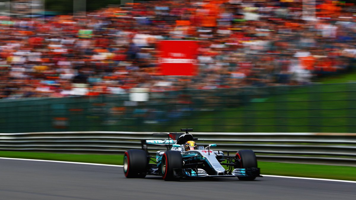 F1's tweet image. Only two of our current drivers have started from pole position multiple times at Spa... 👀
Those are Lewis Hamilton and Charles Leclerc 🤩👀
#F1 #BelgianGP