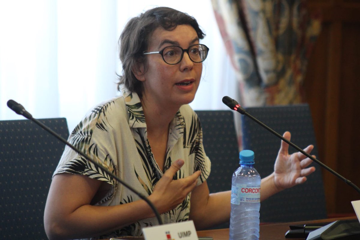 PilarPaneque's tweet image. ☀️Seguimos en el curso sobre transferencia de conocimiento
Debatimos sobre diversidad de prácticas, impacto social, ciencia responsable y género con:
- Izaskun Lacunza, directora de FECYT
- Irene Ramos, de ANECA
- Paula Otero, de INGENIO
- Olga Salido, de UCM
👌
#ANECAenlaUIMP