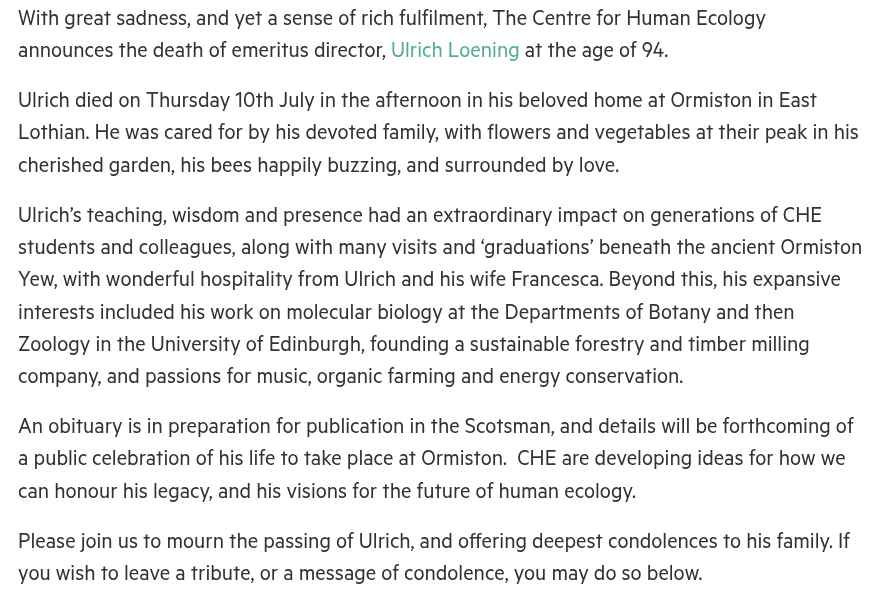 Centre for Human Ecology tweet media