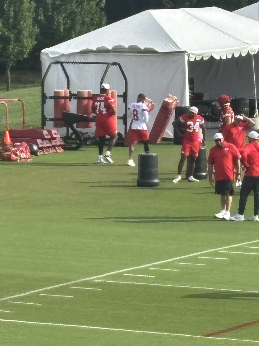 SamMcDowell11's tweet image. Kristian Fulton and Jawaan Taylor are present but won’t participate, each on the PUP list with knee injuries.