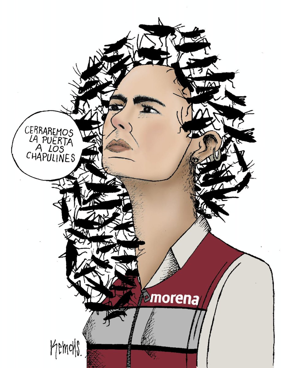 MoneroKemchs's tweet image. Mujer de cabello rizado. Mi #cartón en @El_Universal_Mx @Univ_Opinion