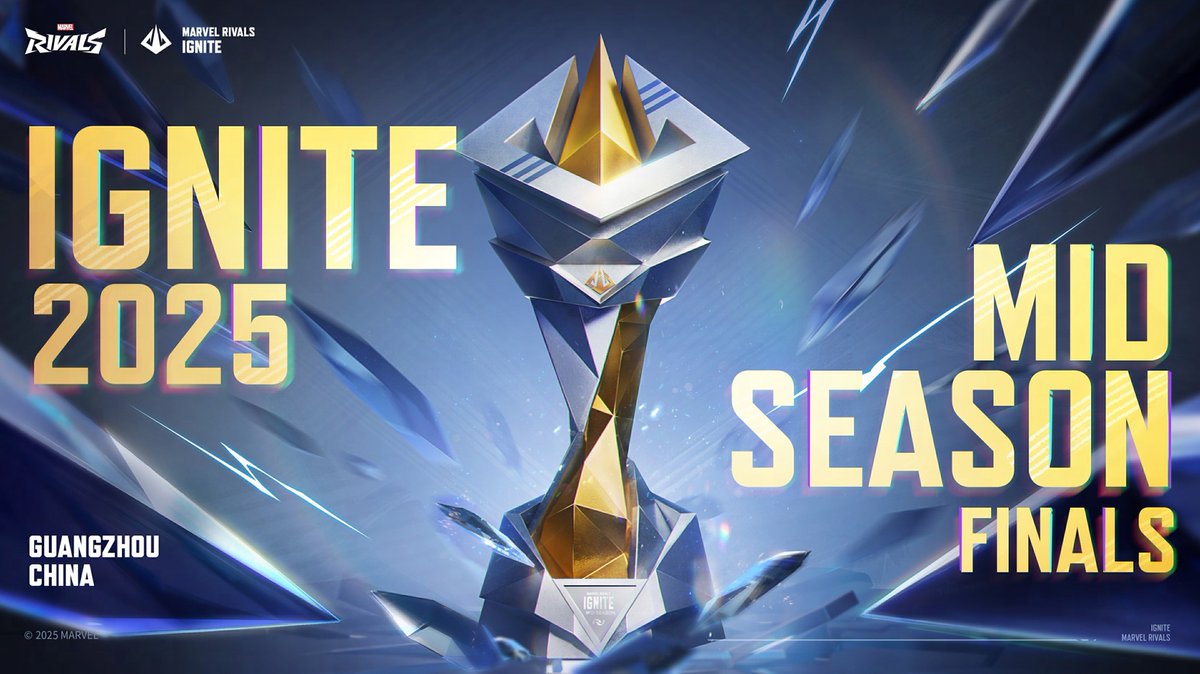 Rivals__Esports's tweet image. 🌍Get ready for history in the making!
Marvel Rivals IGNITE Mid-Season Finals is here, marking our first-ever Global LAN tournament!
Join us in Guangzhou, China as the top elites from AMER, EMEA, AS, OCE, and CN battle it out for a staggering $500,000 prize pool!
Anticipation…