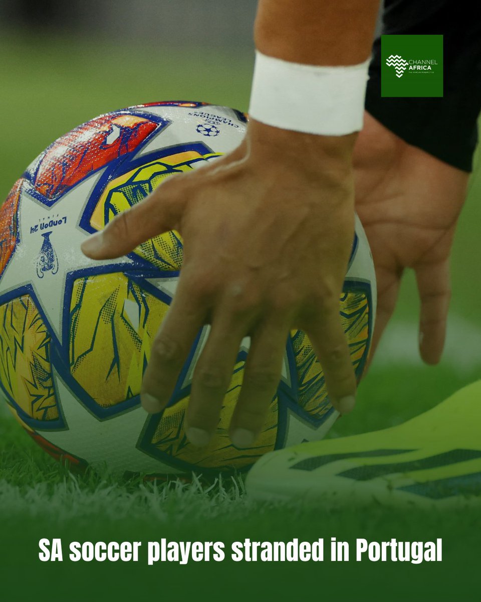 channelafrica1's tweet image. SA soccer players stranded in Portugal.
Read: bit.ly/3IYSlRy