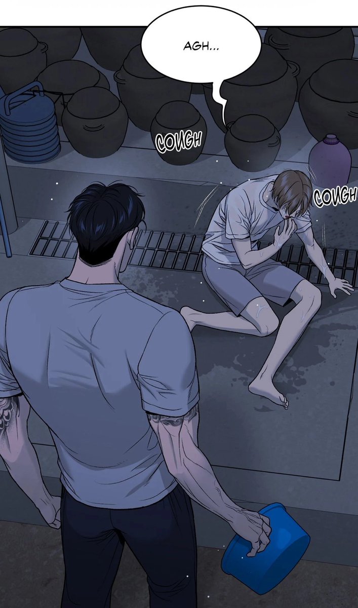 malancholyy's tweet image. I assumed Jaekyung didn’t drink alcohol bc it would affect his performance but it makes sense he didn’t touch it bc he didn’t want to be like his dad. It really makes this scene more heartwrenching cuz he didn’t wanna see Dan end up that way too #jinx #jinxmanhwa