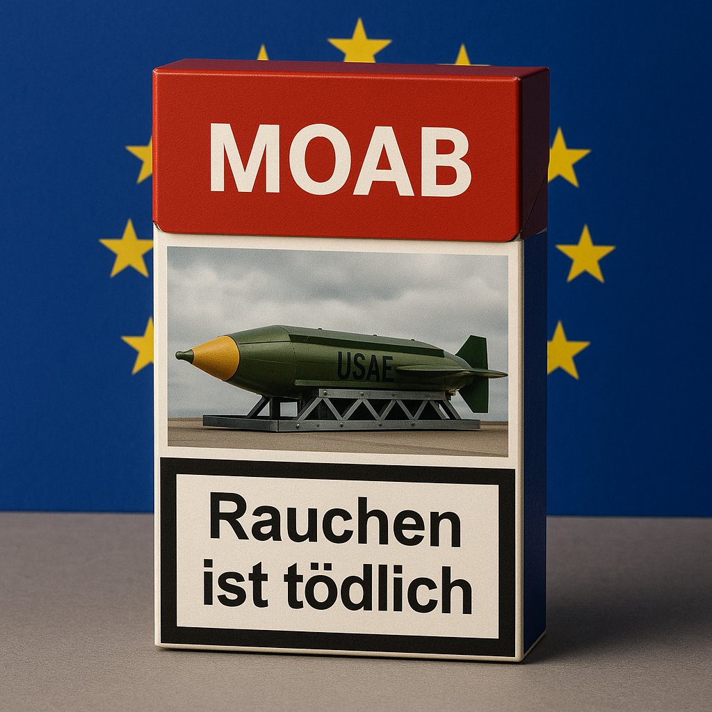 EU - Alles für die Gesundheit: 
Rauchen tötet!

Also. Die EU-Kommission bringt gerade eine Verdreifachung(!) der Tabaksteuer innerhalb der EU auf den Weg. 

Der Preis einer Packung steigt demnach spätestens 2026 von ~8,50 auf ~12 Euro. 

Alles für die Gesundheit, versteht sich.