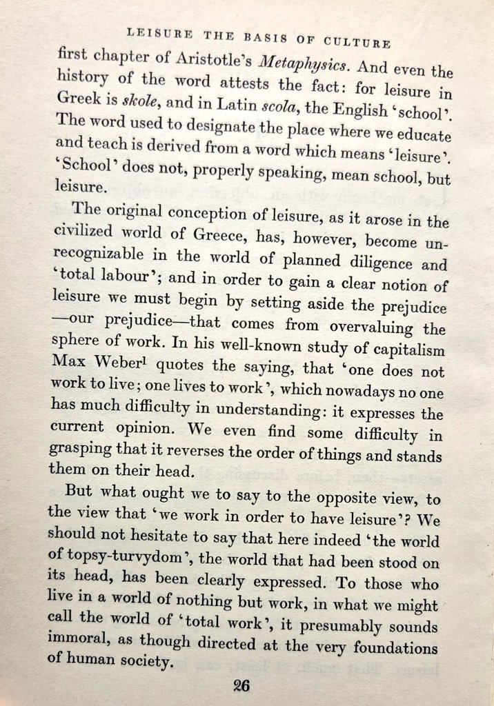 This is a great book: crisp, trenchant, profound, and important to all who find the leisure to read it. Ambiguous, therefore, that this copy was deaccessioned from the House of Commons Library...