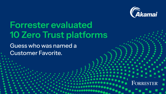AngeloAkamai's tweet image. Reference customers laud @Akamai’s willingness to accommodate customer feedback and become a trusted partner in their Zero Trust journey. @forrester bit.ly/3GR4hV6