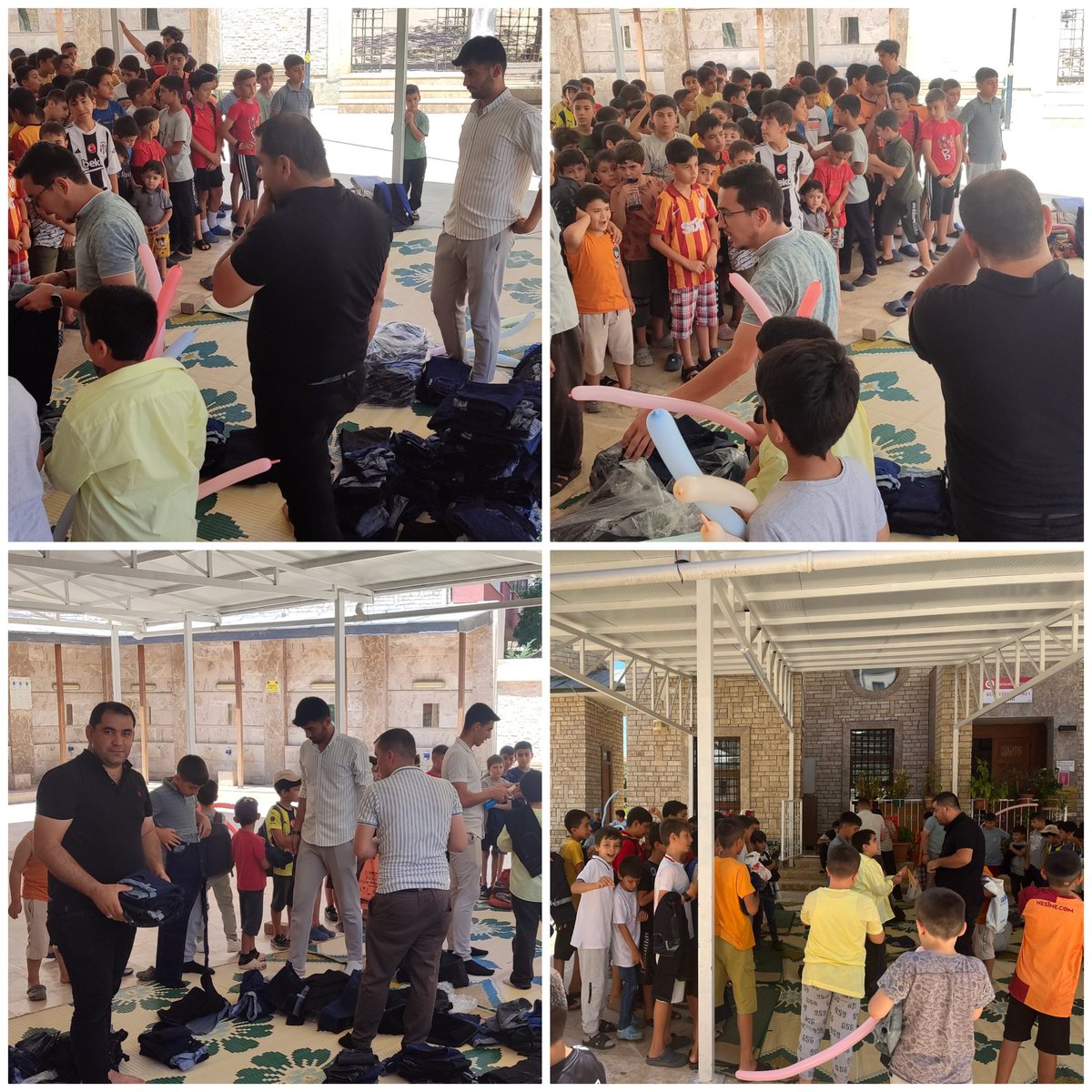 <a href="/EYardimlasma/">EYUPSULTAN YaRdiMlasMa Gaziantep</a> Olarak Haydi Çocuklar Camii'ye Projemızde Bugün Hayırsever Abılerımızın Hayrına #KUZEYŞEHİR Camii'nde Kur'an kursu Gören ogrencilere #PANTOLON VE #BALON Dağıtımında Bulunduk Rabbim Hayırlarını Kabul etsın inşallah <a href="/KaraoglanTekin/">TeKiN KaRaOğLaN</a> <a href="/karaoglanaydn/">AYDIN Karaoğlan</a> <a href="/DavutAr85452309/">Davut Arslan</a>