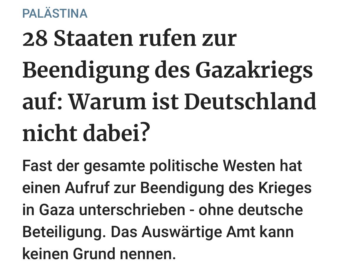 jescho's tweet image. Ein Skandal und beschämend, wie Deutschland in dieser Frage völlig versagt. Und das vor dem Hintergrund unserer Geschichte!
berliner-zeitung.de/politik-gesell…