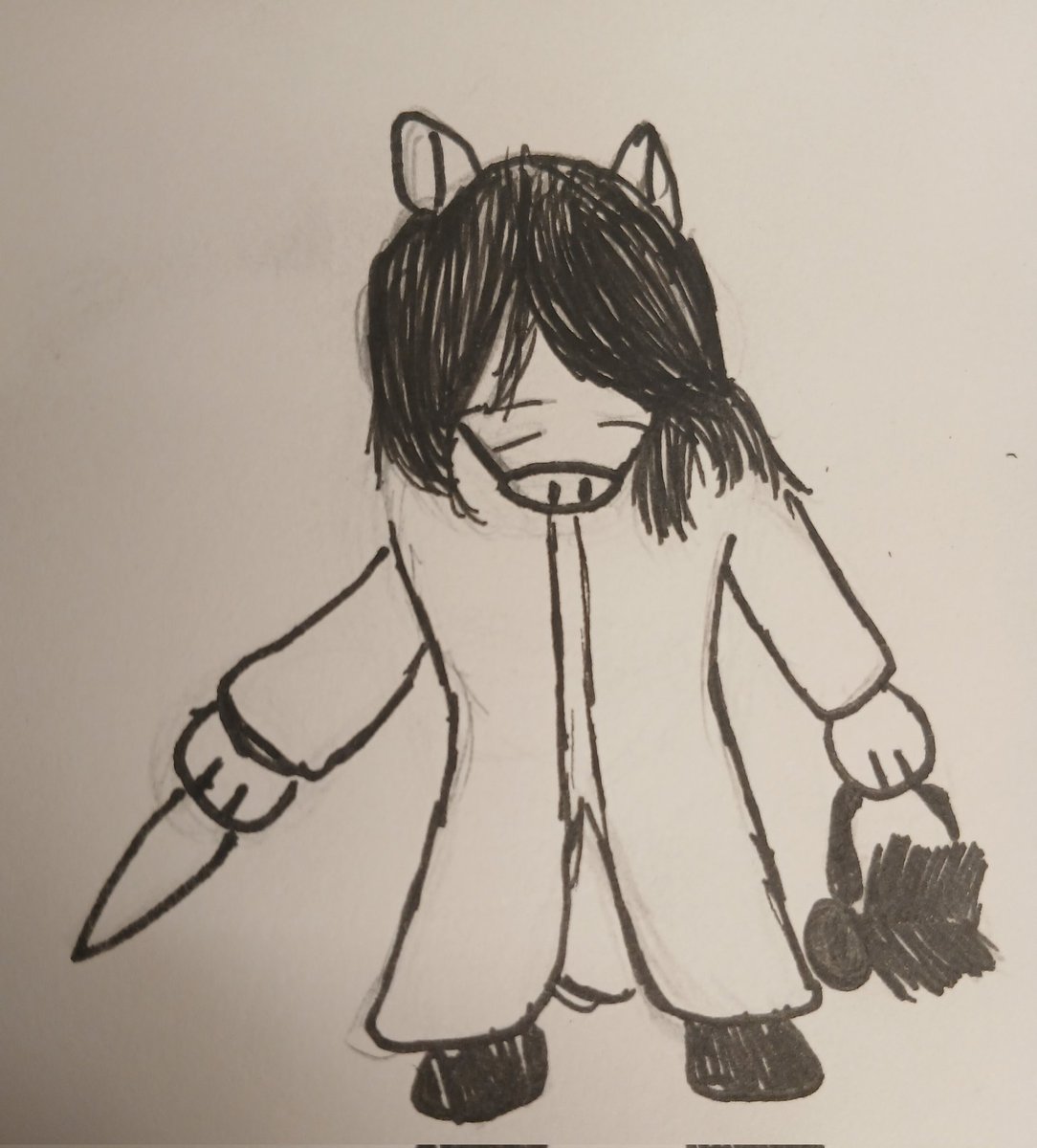 Made_The_Trials's tweet image. Drawing Killahs part 3!!! I am so back!!!