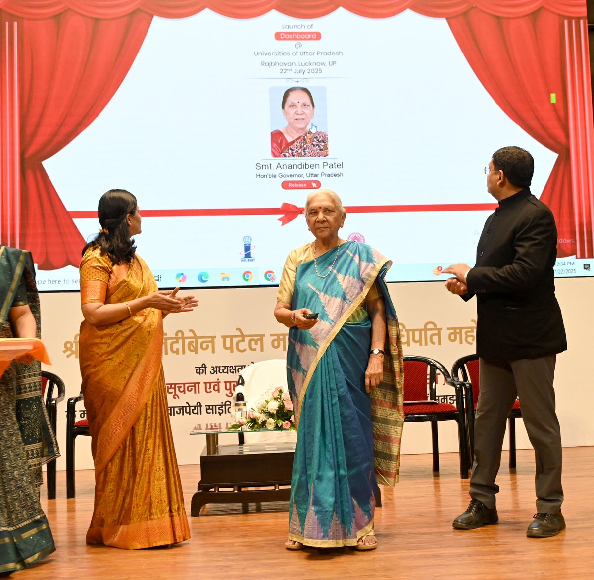 <a href="/INFLIBNET/">INFLIBNET Centre</a> Centre signed an MoU with 38 State Public Universities &amp; HEIs of Uttar Pradesh on 22 July 2025, under the chairmanship of Hon’ble Governor Smt. Anandiben Patel, at KGMU, Lucknow.
The MoU facilitates INFLIBNET services across all public universities in Uttar Pradesh.