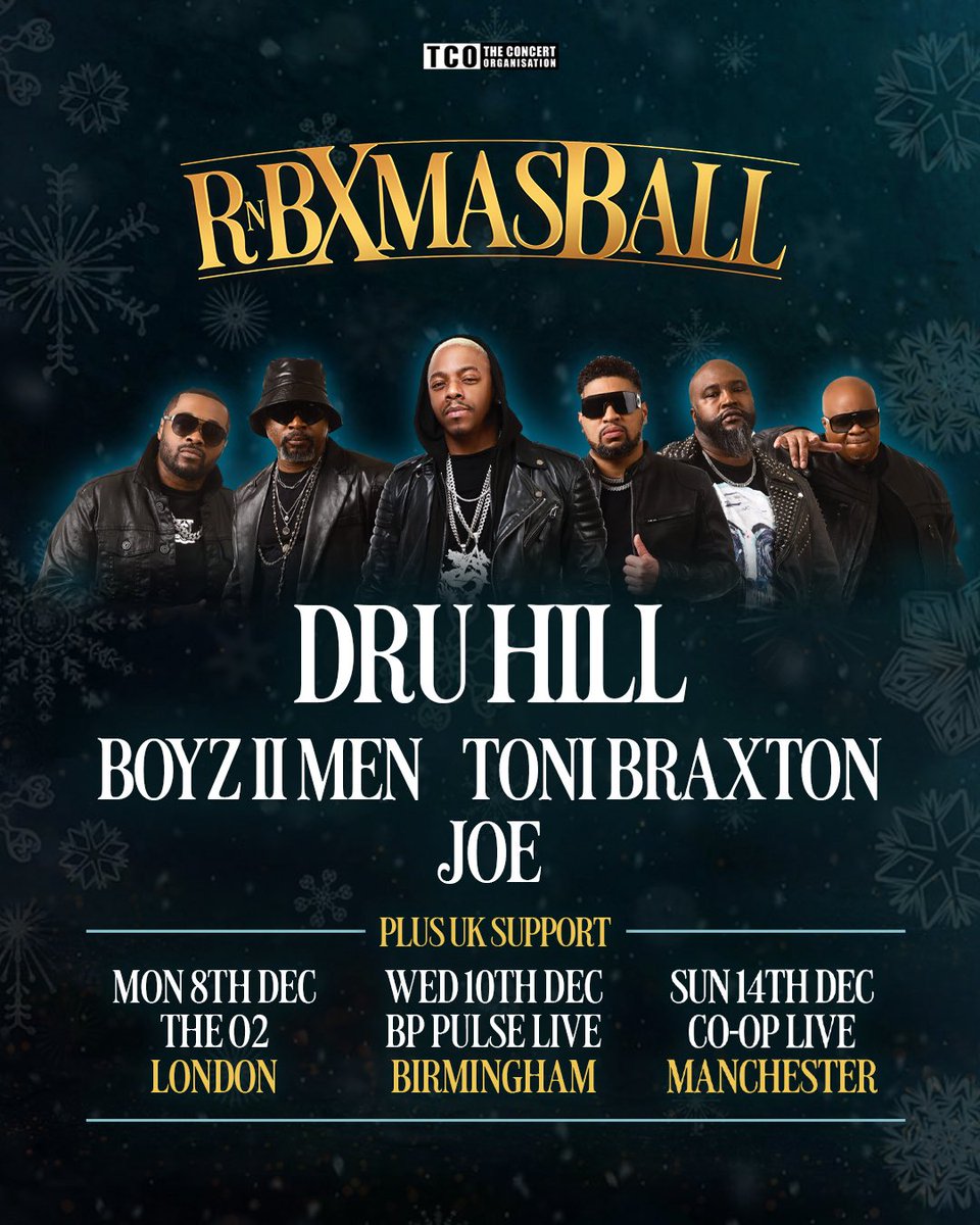 UK are you ready? Get exclusive early access tickets to this year’s RnB Xmas Ball!

🎟️: xmasball2025.co.uk/presale/

#YearOfTheDru