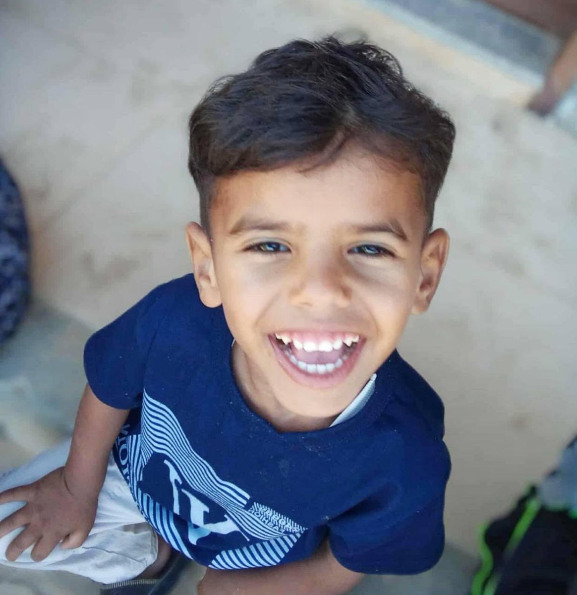GazaMartyrs's tweet image. The child Ahmed Mahmoud Abu Jamaa
Ahmed was killed by Israel yesterday in the tent he was sheltering in, in southern Gaza.
Ahmed was only (4).