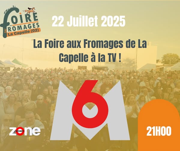 Ne manquez pas ce soir La Foire aux fromages sera mise à l'honneur dans Zone Interdite, diffusé sur M6 à 21h 🧀