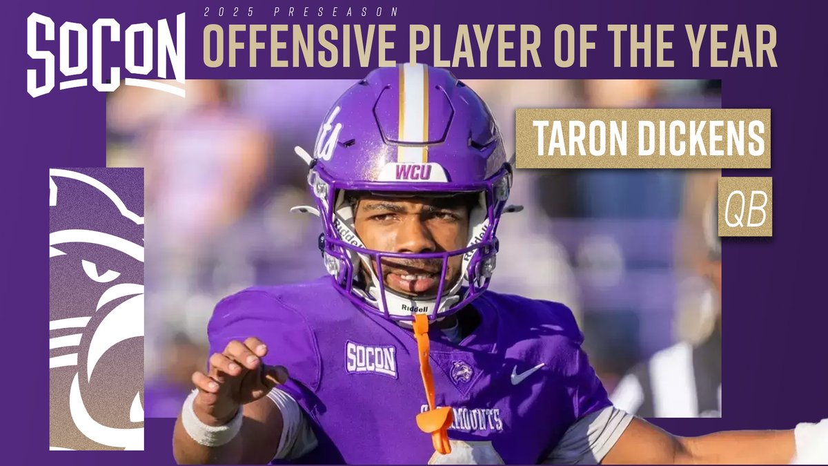 SoConSports's tweet image. #SoConFB Preseason All-Conference Teams & Polls Announced 🏈 | #itsallhere
📰soconsports.com/fb/article/blt…
