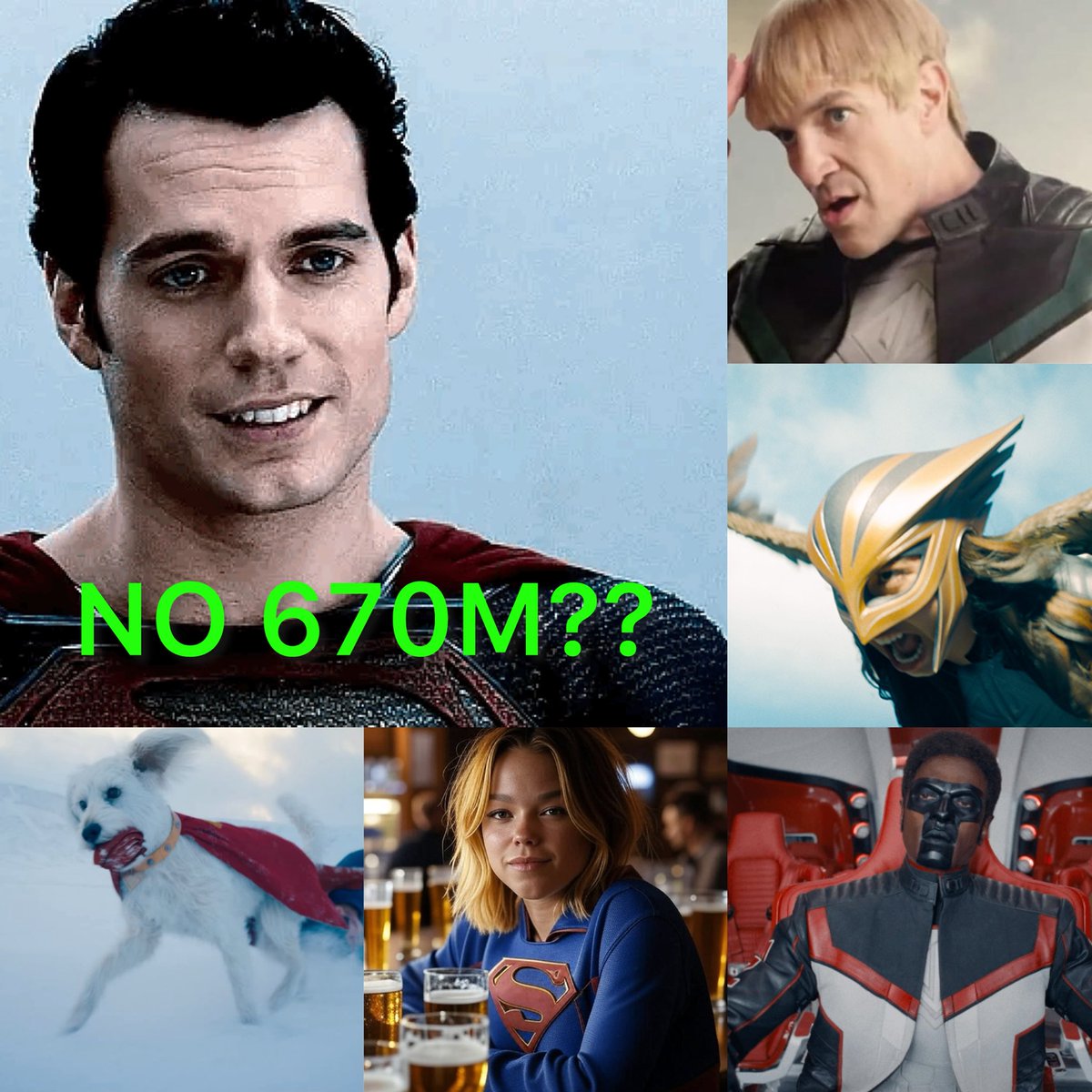 AkkiZac019's tweet image. So many cameos. So much PR. Still couldn’t touch $670M.
Man of Steel wins again
#RestoreTheSnyderVerse
#HenryCavillSuperman