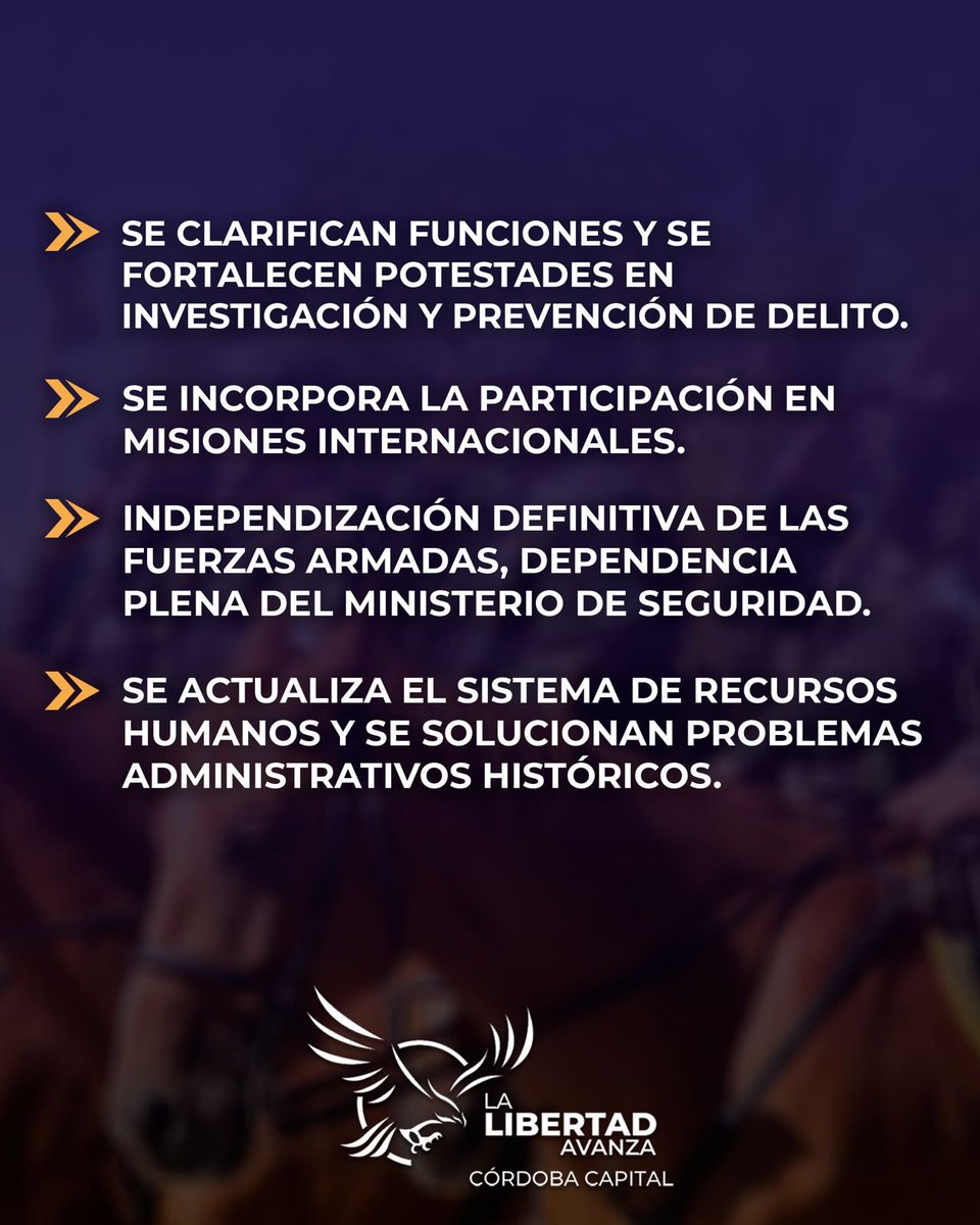 LLA_CbaCapital's tweet image. Innovamos nuestras fuerzas. 💪🏻
En el gobierno de La Libertad Avanza Gendarmería es profesional, moderna y eficiente, gracias a la incansable labor de nuestra Ministra Patricia Bullrrich. 🙌🏻
El que las hace, las paga.