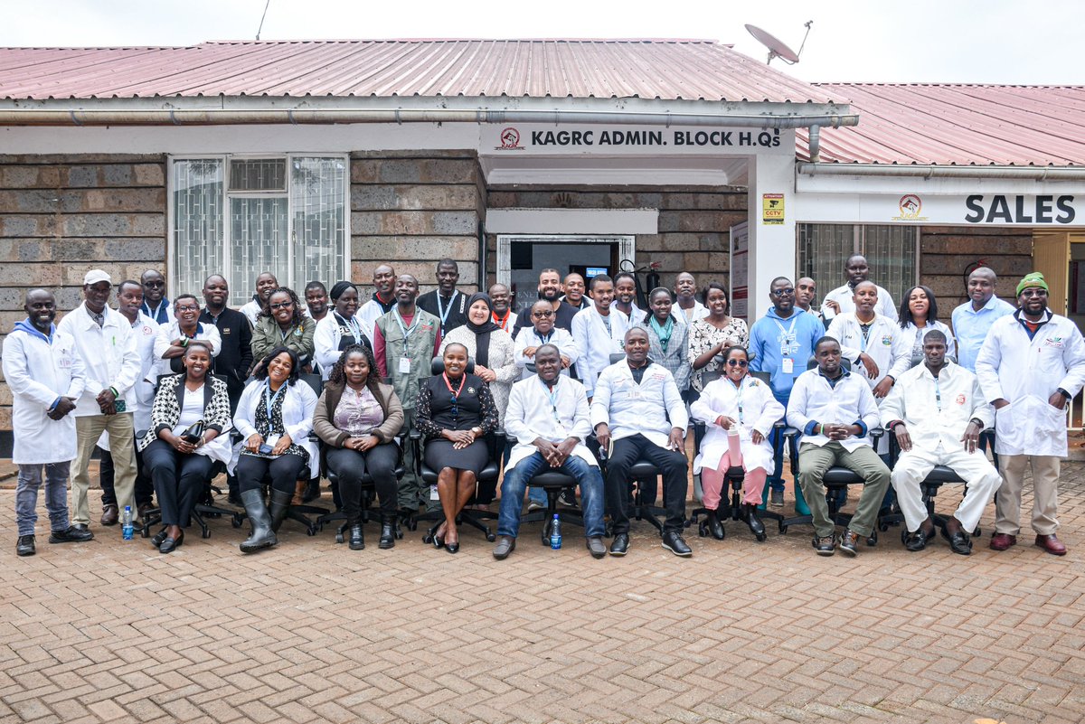 chuka__uni's tweet image. On Day Nine of the training, participants of the 2nd Summer School on Nuclear-Assisted Livestock attended a specialized field trip to the Kenya Animal Genetic Resources Centre (KAGRC) in Lower Kabete. During the visit, they received practical demonstrations on bull semen…