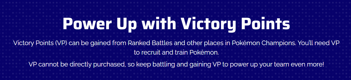 WolfeyGlick's tweet image. The in-game currency you use in Champions to train and get Pokemon/teach them moves/change abilities etc. cannot be purchased and can only be earned through battling - no microtransactions for the important stuff.