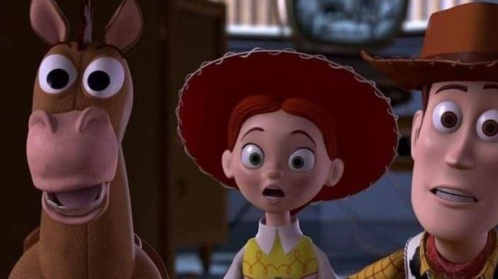 استنوا ده مش وقت مناسب للفزع
= ده أحسن وقت للفزع، مفروض نتفزع كلنا دلوقتي😂❤️❤️❤️.
Toy Story.