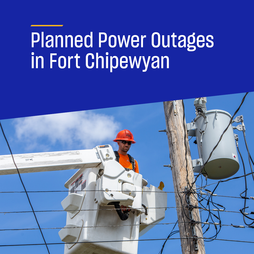 #FortChipewyan: We’re conducting blackout testing, starting tomorrow, July 23, and continuing until July 24. This is to improve the reliability of your power system. Download the ATCO Outage App for real-time updates. More info: electric.atco.com/FortChipewyan   
#ATCOElectric #Outage