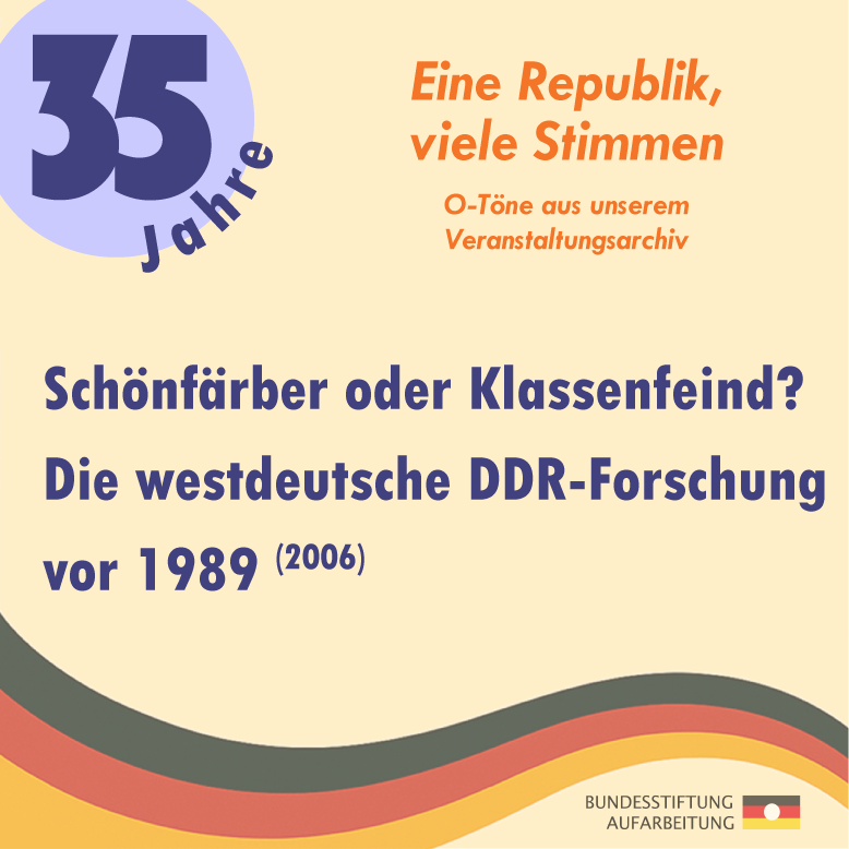 BAufarbeitung's tweet image. Schönfärber oder Klassenfeind? Die westdeutsche DDR-Forschung vor 1989
.
Am 1. April 1981 wurde an der Universität Mannheim der Arbeitsbereich „Geschichte und Politik der DDR“ gegründet – ein früher und wichtiger Impuls zur systematischen wissenschaftlichen Beschäftigung mit der…