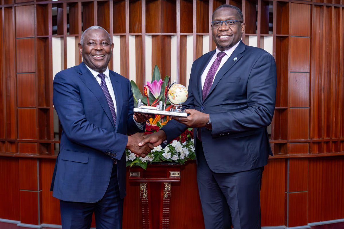 NationMediaGrp's tweet image. Last week, our Group Managing Director and CEO, Geoffrey Odundo, paid a courtesy call on Dr. James Mwangi, Managing Director and CEO of Equity Group Holdings . The two reaffirmed their shared commitment to building a prosperous Africa and explored collaboration opportunities make…