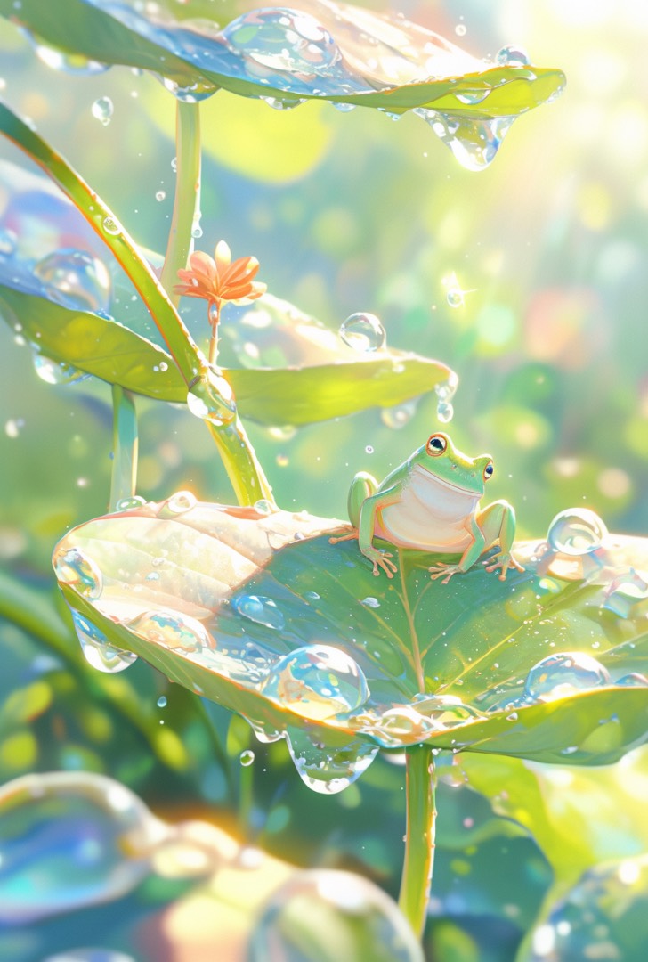 emerald_airy2's tweet image. あさつゆ

朝露の山芋の葉の上にいるカエル。
朝日が眩しい

#SOZO美術館
#sentakucup11